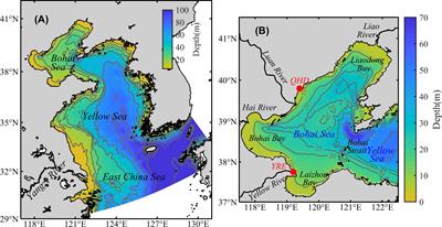 Temporal variations of the two oxygen depleted zones in the Bohai Sea